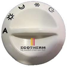 Bouton de thermostat radiateur ecotherm - Radiateur ECOTHERM