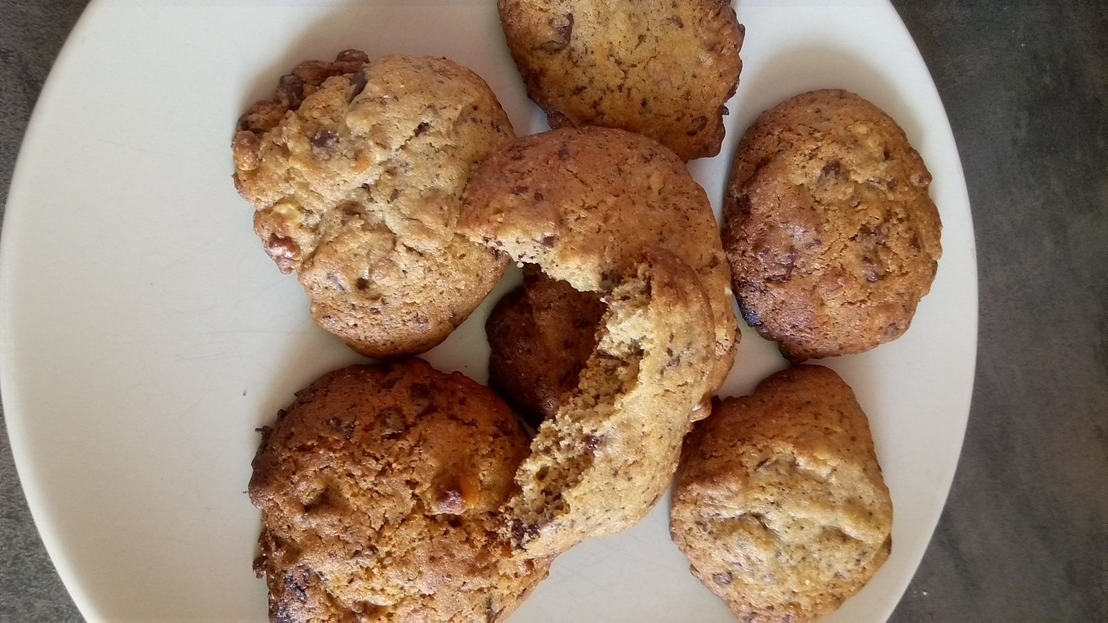 Cookies aux pépites de chocolat et noix (version New-Yorkaise)