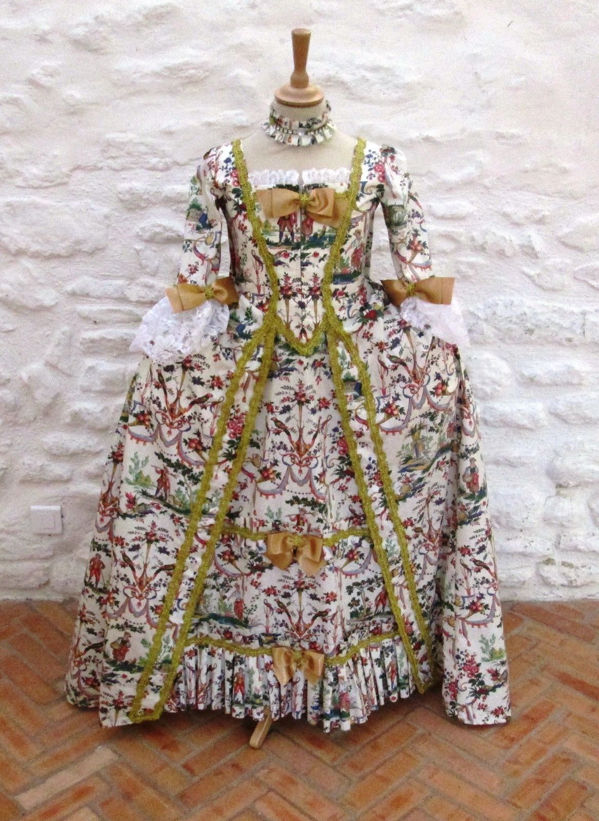 Brice Deshayes costumier au journées Au fils des aiguilles au Château de Villarceaux 2019