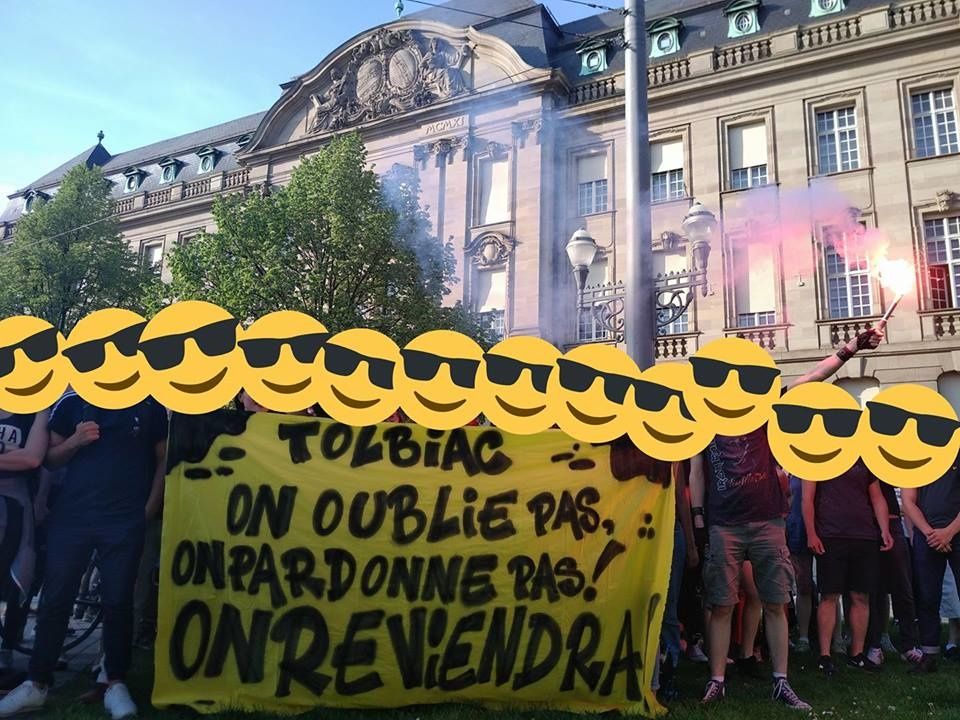 Rassemblement en soutien à Tolbiac - vendredi 20 avril