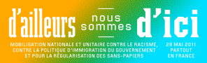 Samedi 28 mai 15h : grande manifestation unitaire contre la politique d'immigration du gouvernement