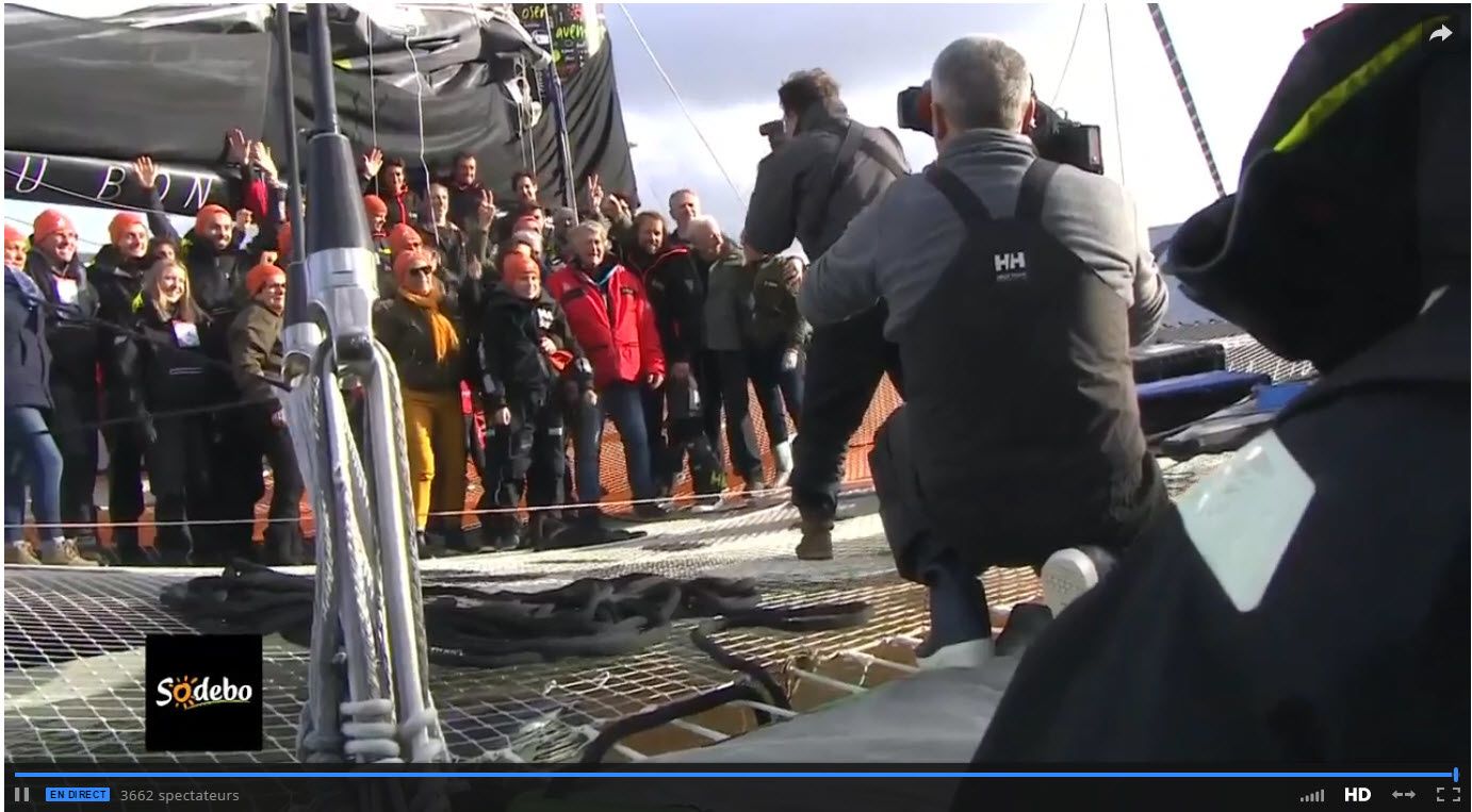 Interview de Thomas COVILLE : Brest RECORD autour du monde en solitaire en multicoque sur SODEBO