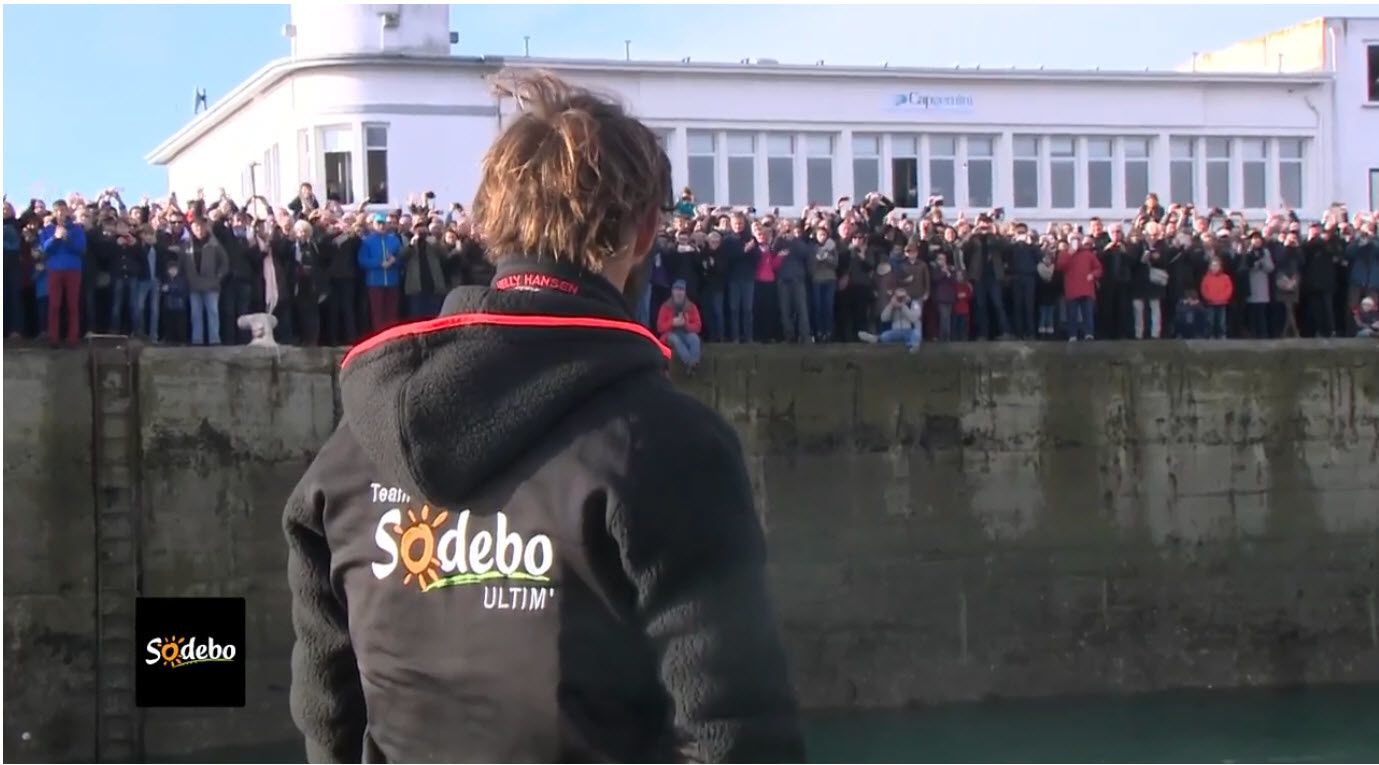 Interview de Thomas COVILLE : Brest RECORD autour du monde en solitaire en multicoque sur SODEBO