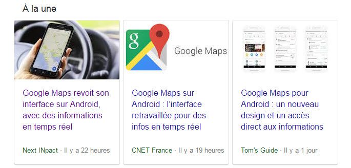 google maps nouvelle interface ookawa