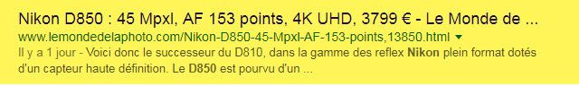 Nikon D850 : le reflex aux 45,7 Mega Pixels