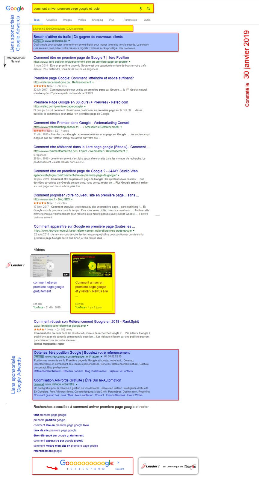 Comment arriver en premiere page google et y rester ! ICI création d'une vignette en première page GOOGLE. la seule vignette du jour !