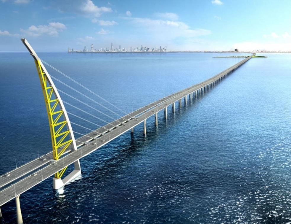 Le Koweït a inauguré un pont de 36 km sur les eaux du Golfe, présenté comme l'un des plus longs au monde et pièce maîtresse d'une future zone de développement économique.