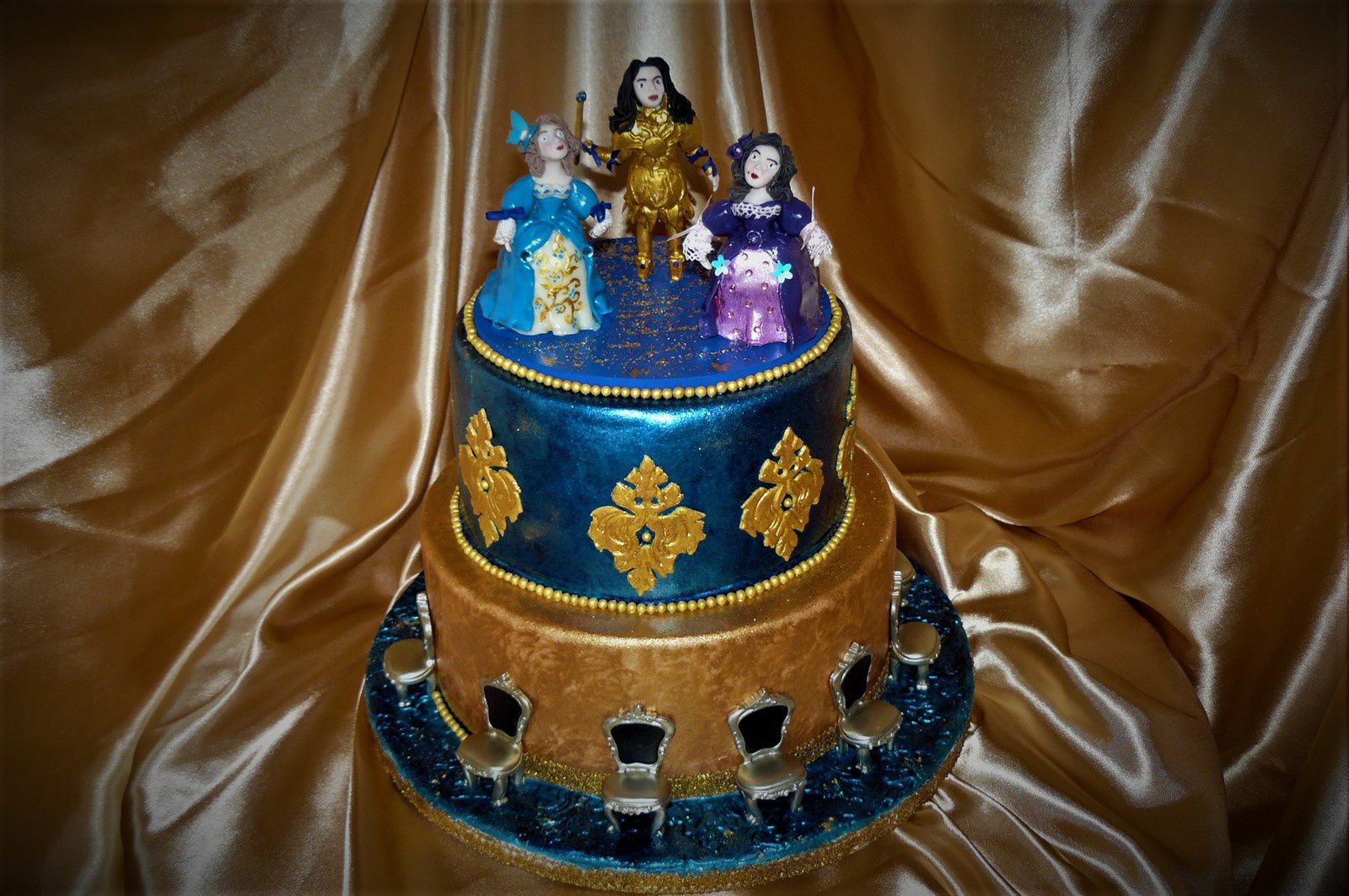 Gâteau Colombes du Roi Soleil