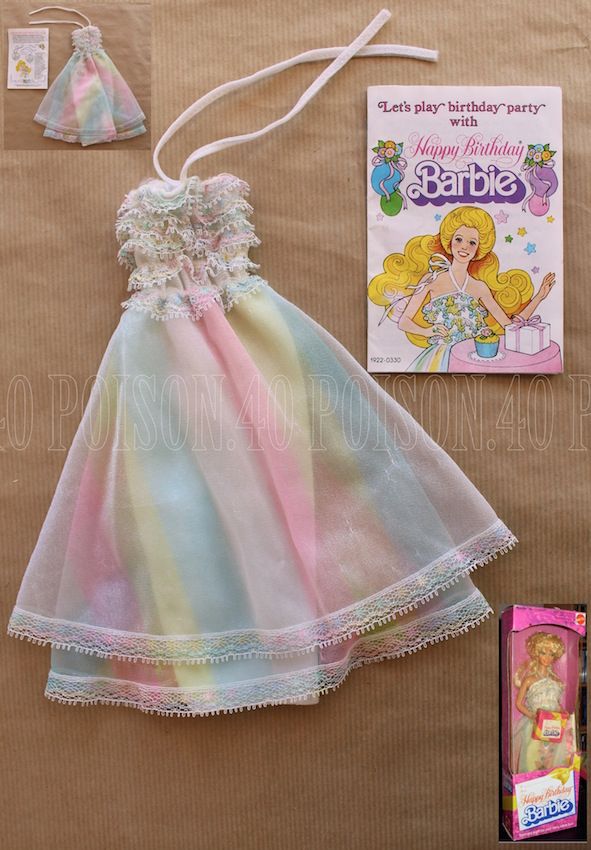 happy birthday barbie 1980