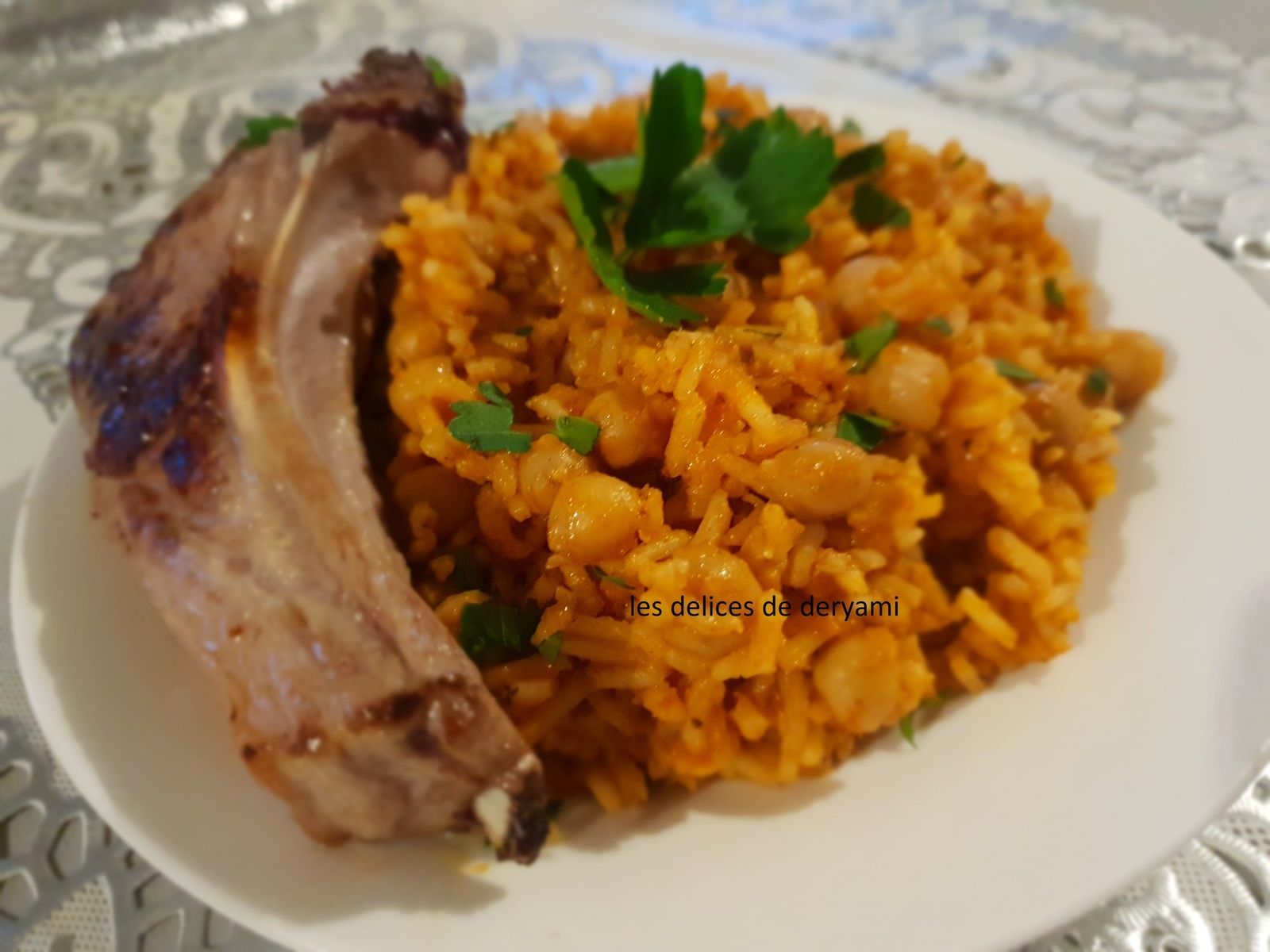 Riz Pilaf Aux Pois Chiches Turquie Les Delices De Deryami