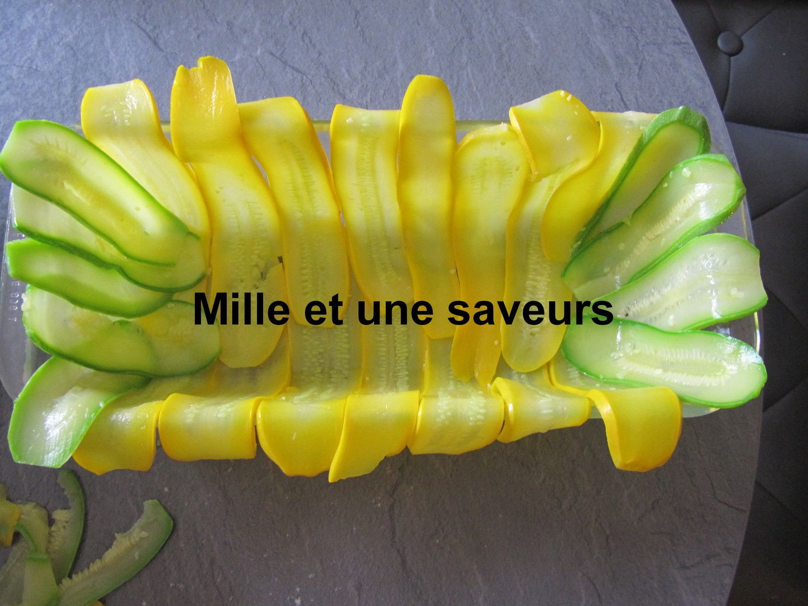 Terrine de courgettes et chèvre frais mille et une saveurs dans ma