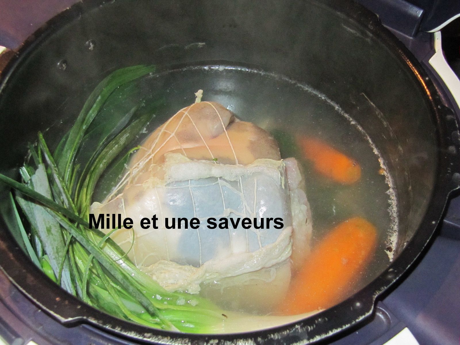 Cuisson Tête De Veau Cocotte Minute Tête de veau, sauce gribiche au cookéo - mille et une saveurs dans ma  cuisine