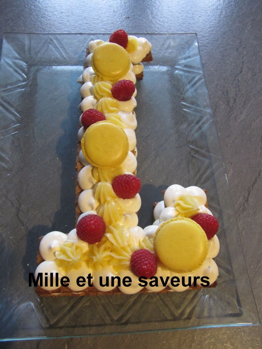 Gateau En Forme De Chiffre Mille Et Une Saveurs Dans Ma Cuisine
