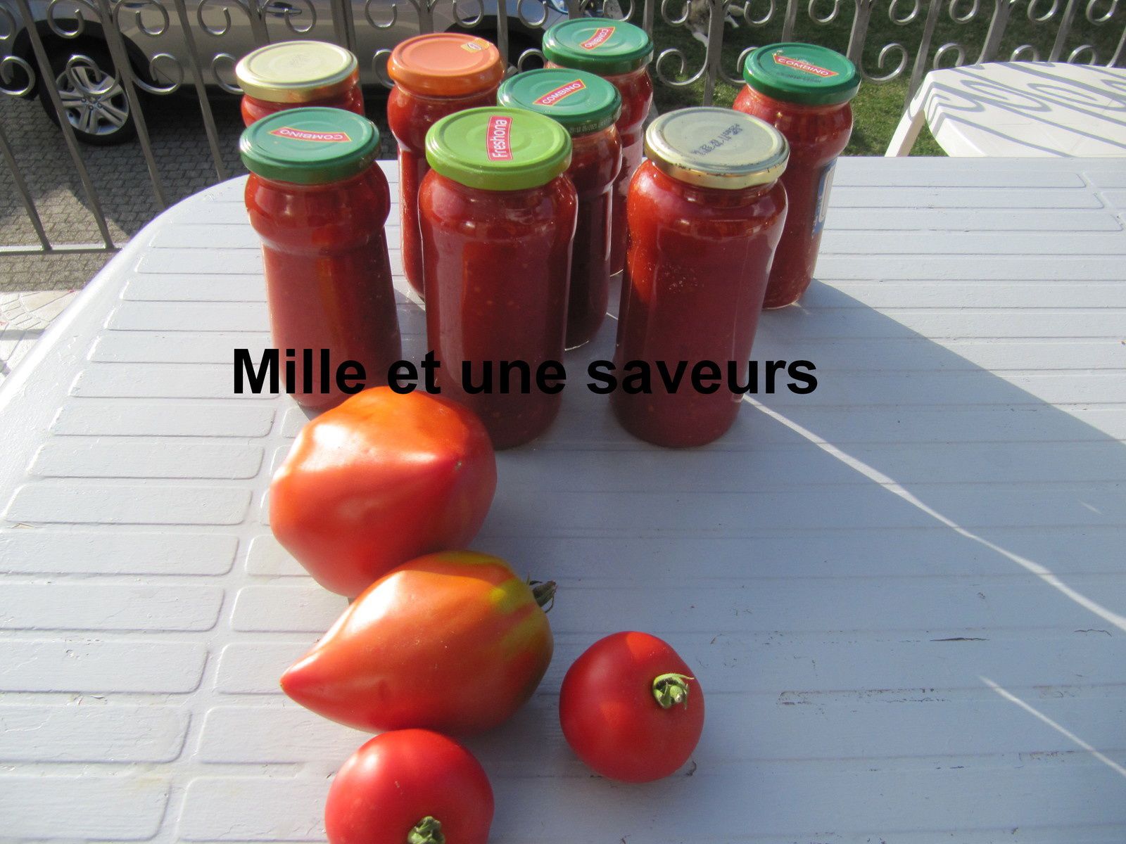 Comment stériliser de la sauce tomate - mille et une saveurs dans ma cuisine