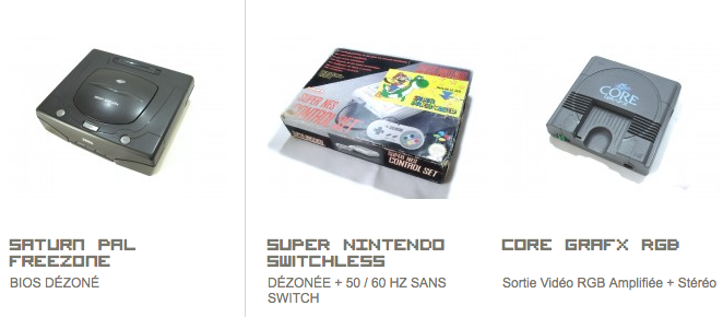 Des consoles moddées pour la rentrée de Gemba-Games