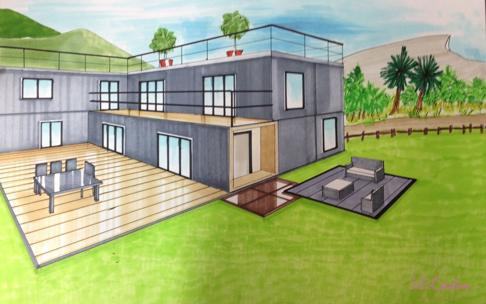 Maison container