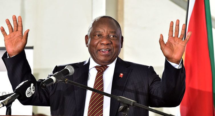Cyril Ramaphosa, presidente de Sudáfrica.- El Muni.