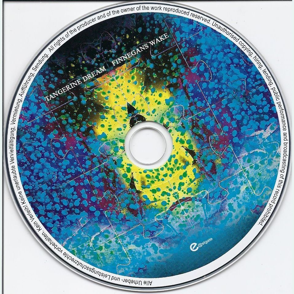 TANGERINE DREAM FINNEGANS WAKE (2011) Moïcani L'Odéonie