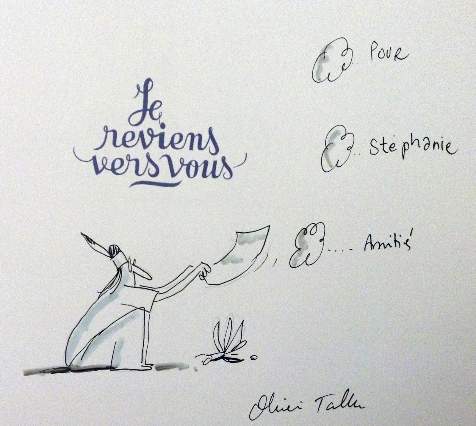Je reviens vers vous Olivier Tallec Les lectures de Stémilou