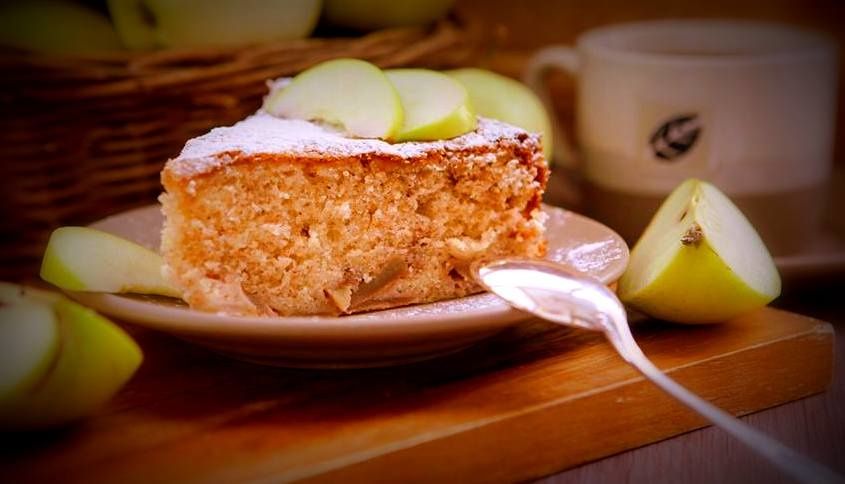 Une Recette de Gâteau de pommes à la cannelle