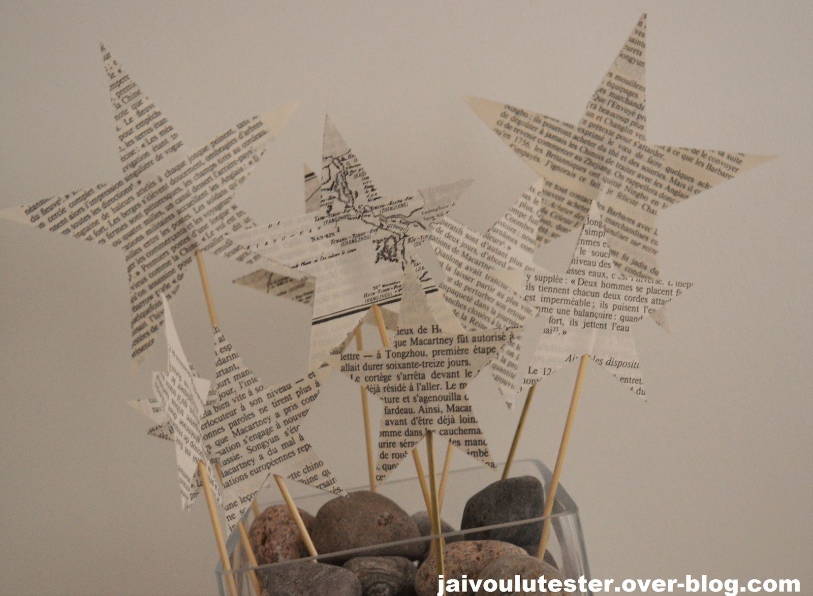 ... le DIY spécial Noël (#3): des étoiles plein la maison