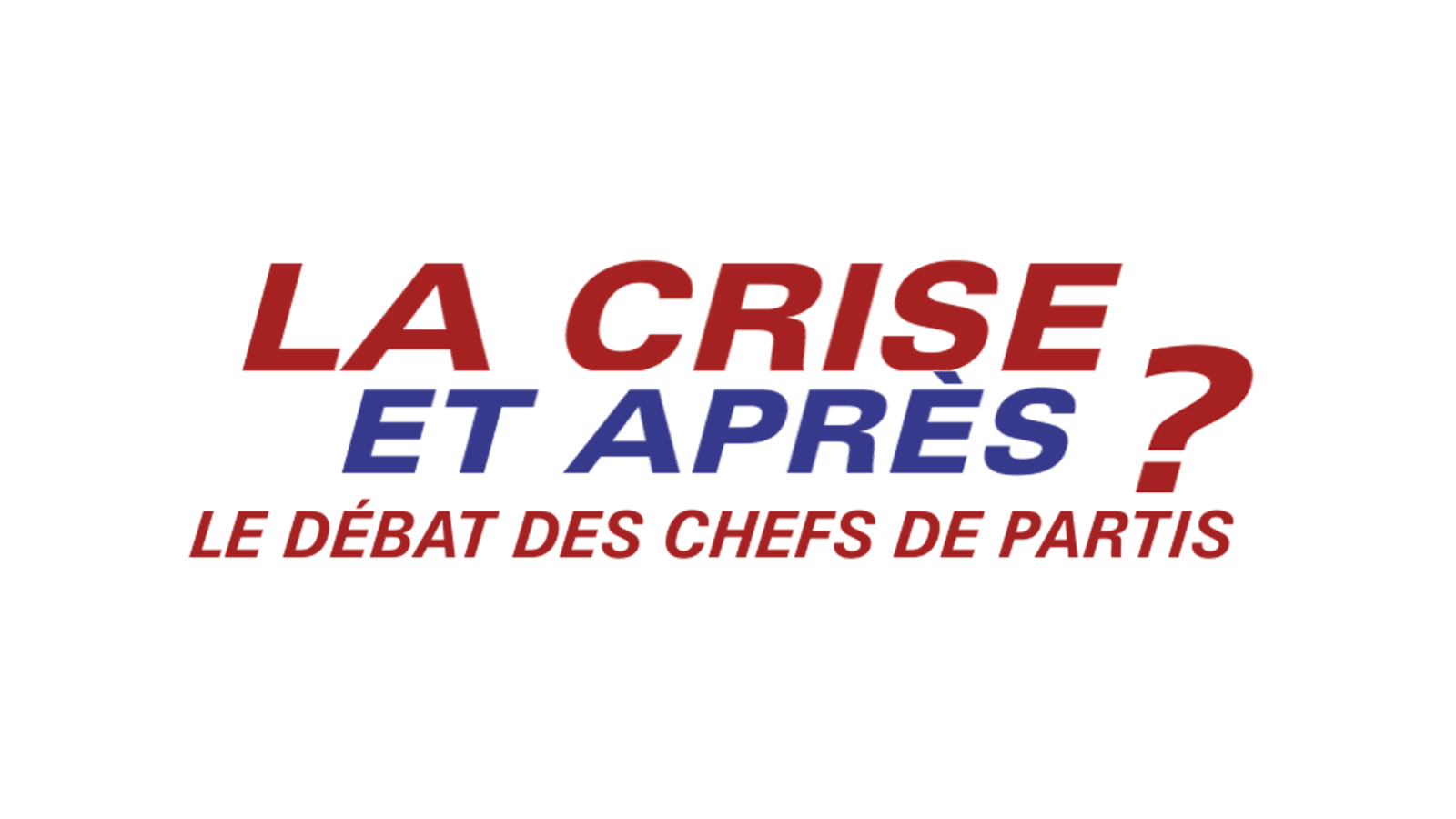 BFMTV va réunir le 20 mars six chefs des principaux partis politiques français pour un grand débat