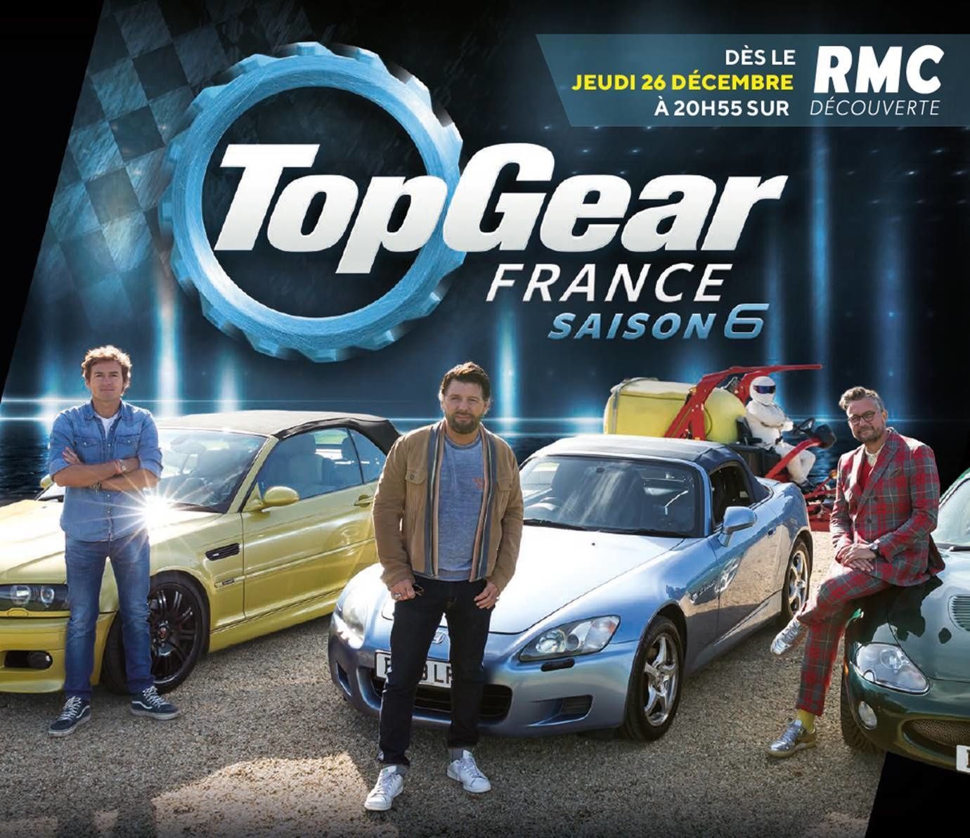 La saison 6 de "Top Gear France" débarque le 26 décembre sur RMC