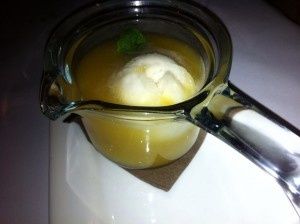 Le gaspacho d'ananas