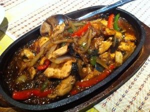 Le poulet au basilic