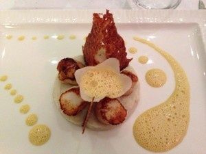 Noix de St Jacques snackées Noix de St Jacques snackées