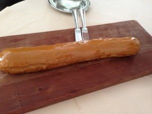L'éclair XL au café