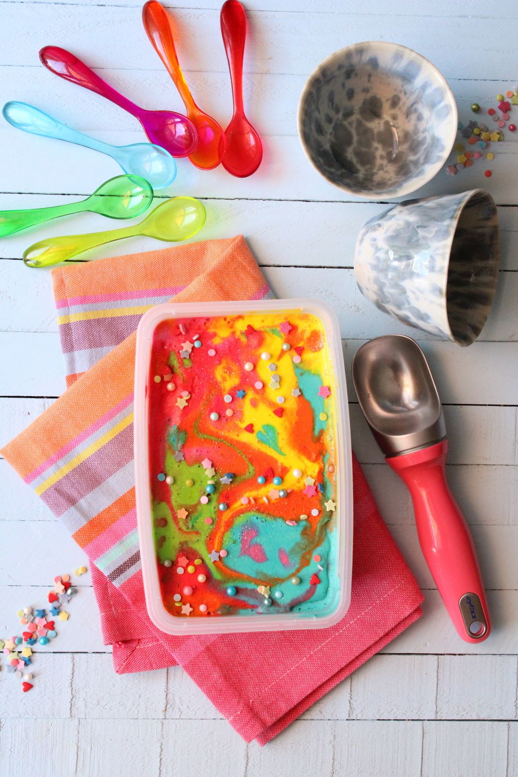 Glace ArcenCiel en Maison Mes P