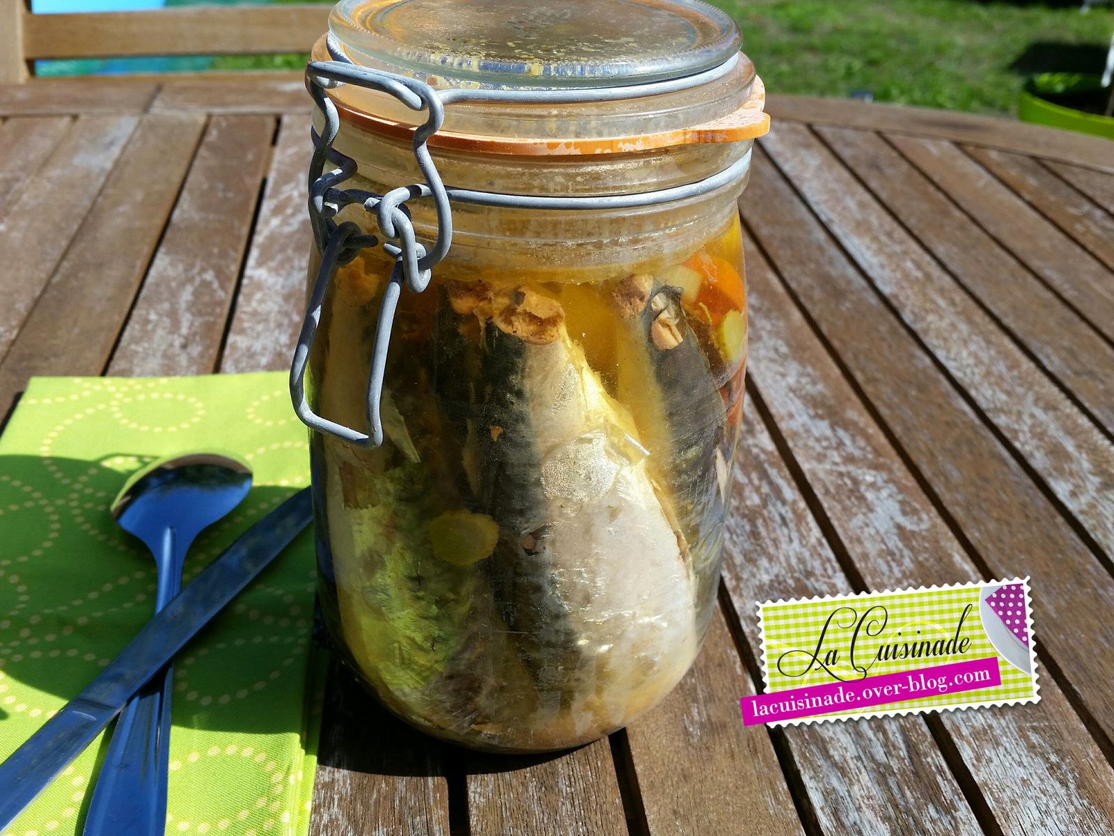 Temps De Stérilisation Des Maquereaux Au Vin Blanc Maquereaux au Vin Blanc et Aromates (Bocaux) - La Cuisinade