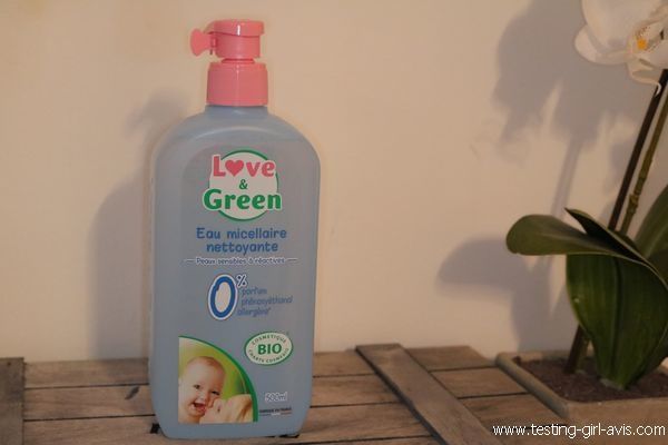 Leau Micellaire Nettoyante Bio De Love Green Pour Maman