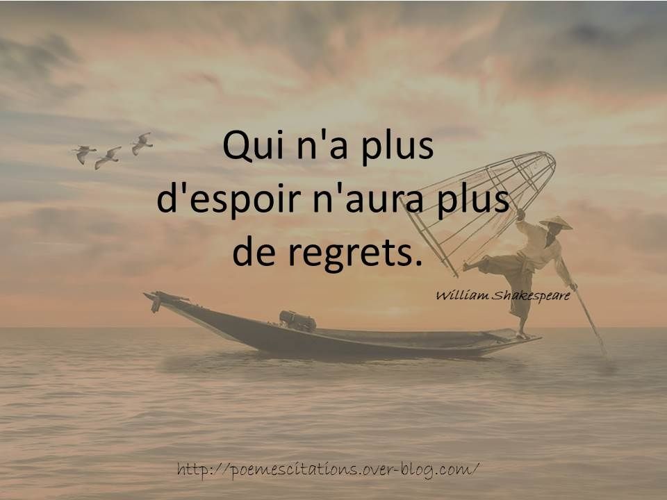 Qui N A Plus D Espoir Poemes Et Citations