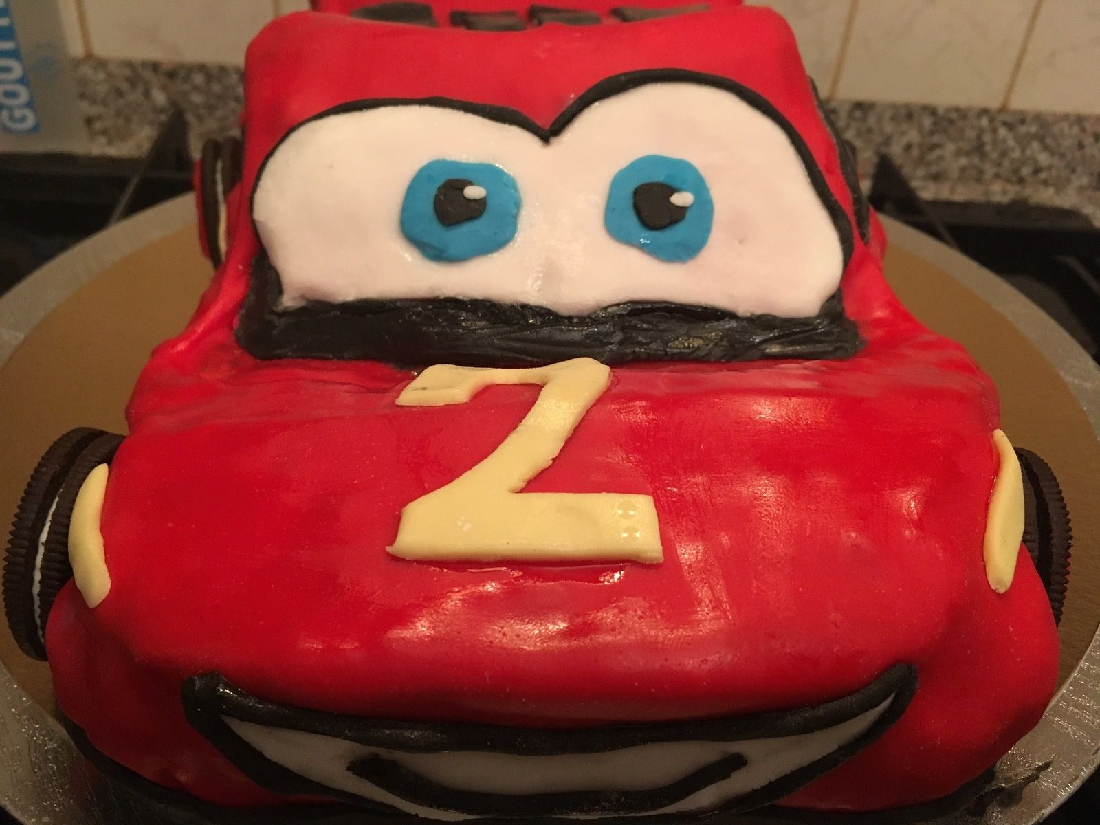 Gateau Cars Flash Mc Queen Fan In The Kitchen