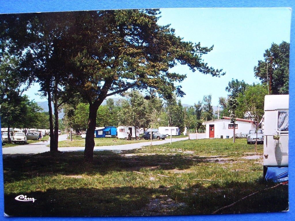 07, Beauchastel, le camping municipal Les Voiliers dans les années 70-80