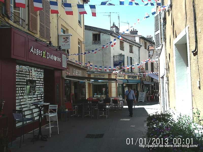 Les rues se sont mises aux couleurs de la France, en l'honneur du Mondial