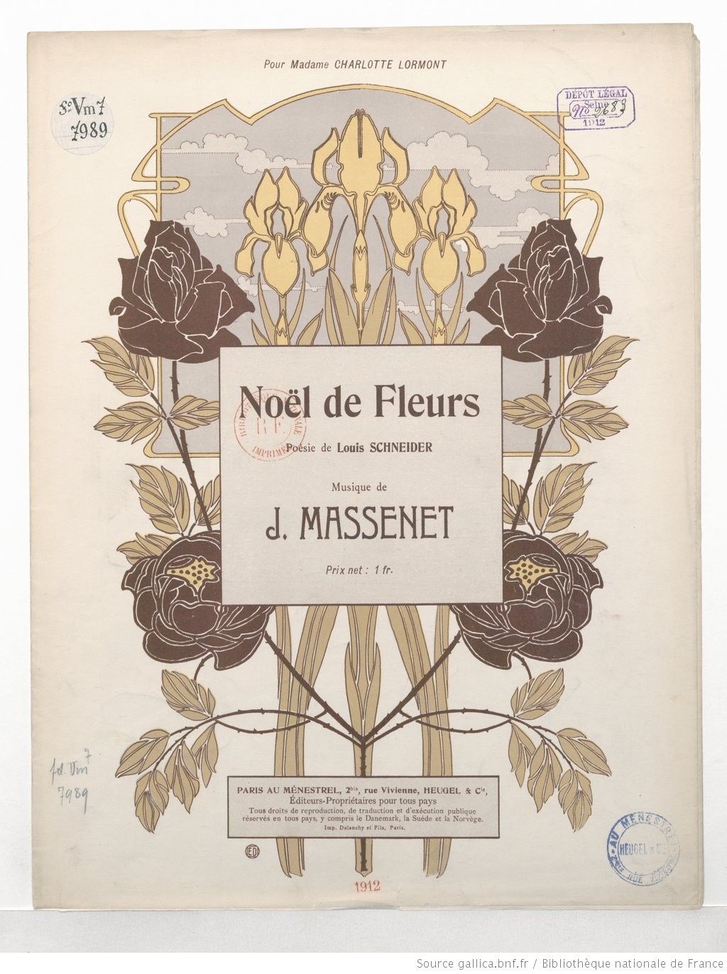 Noël De Fleurs Massenet Avents De Nicole Pierre