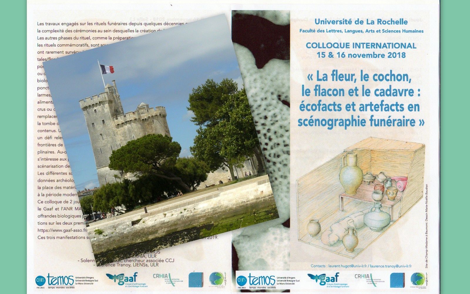 Colloque scientifique à La ROCHELLE