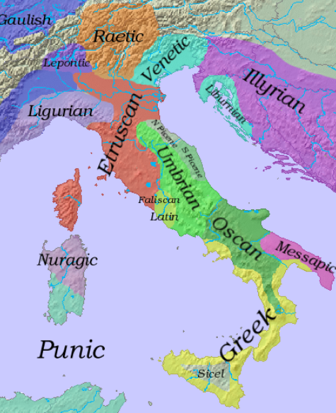 Les Etrusques et les peuples italiques