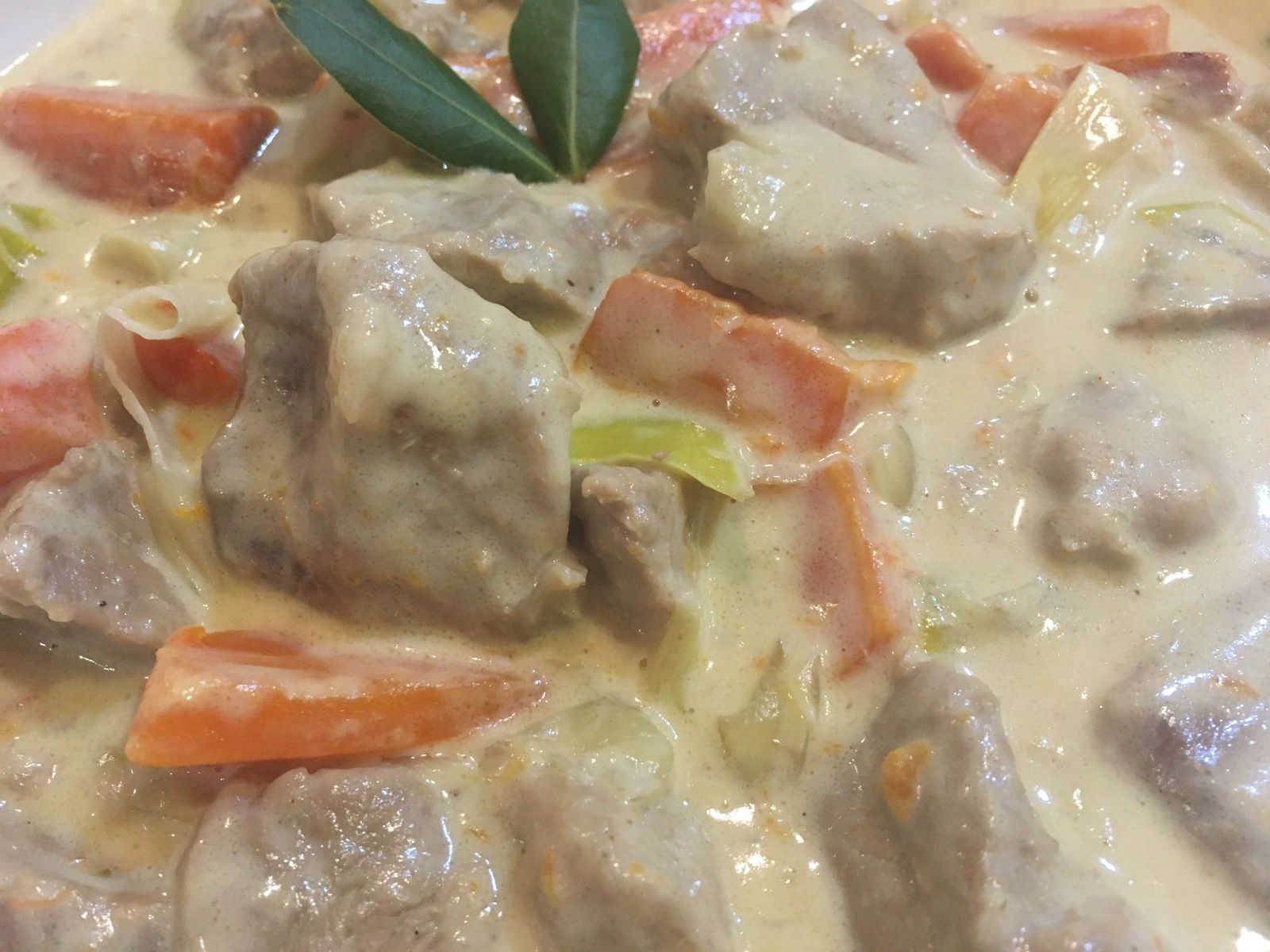 Blanquette de veau à l'ancienne de Paul Bocuse - Les Papilles de Karen