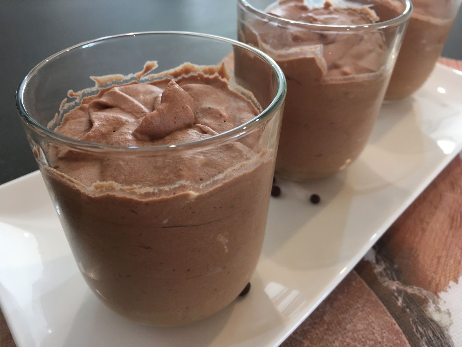 Mousse au chocolat et caramel au beurre salé / Petit Bec Gourmand