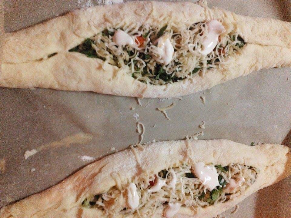 PIZZA &amp;quot;PIDE&amp;quot; TURC - Cuisine Algérienne