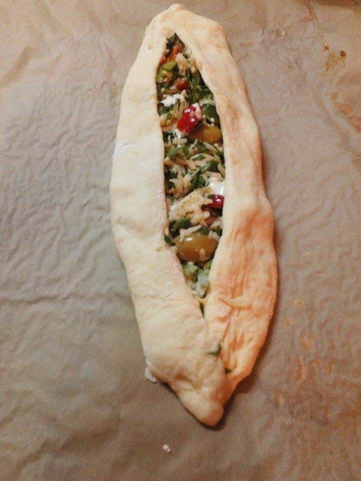 PIZZA &amp;quot;PIDE&amp;quot; TURC - Cuisine Algérienne