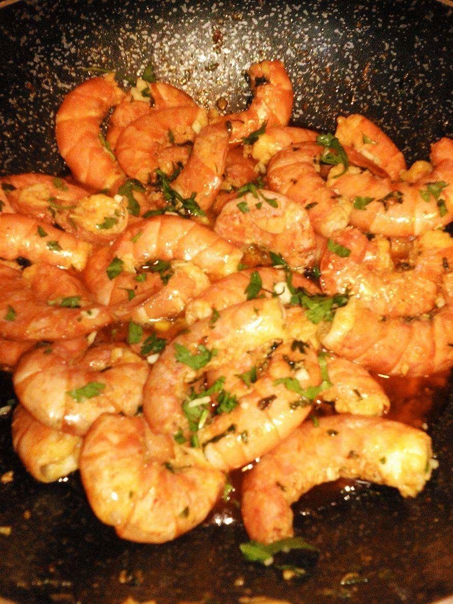 Crevettes sauce relevée Cuisine Algérienne