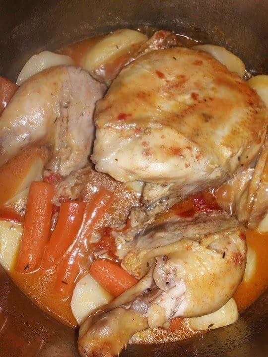 Poulet au curry de madras Cuisine Algérienne