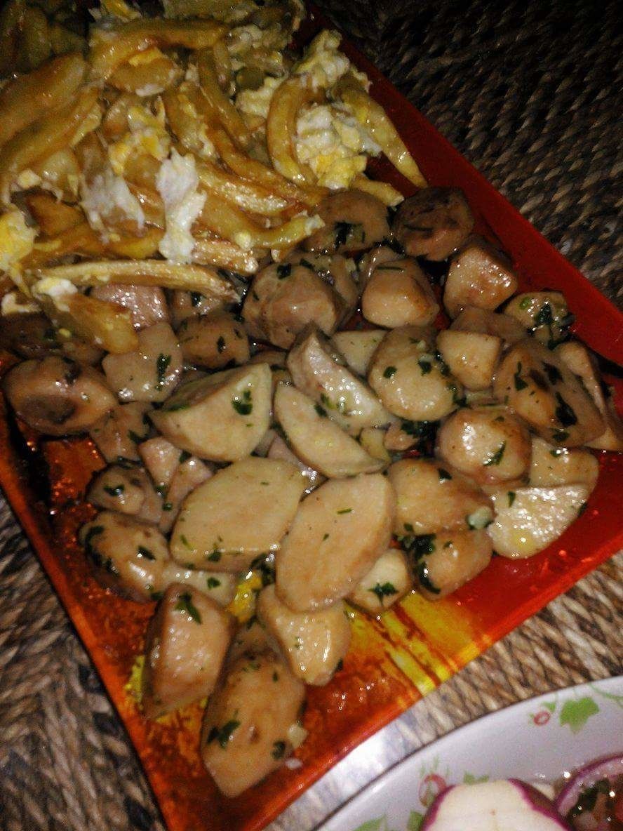 Frites-omelette aux truffes - Cuisine Algérienne