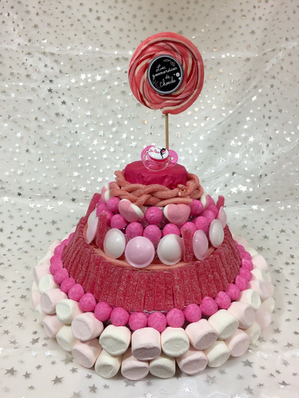Candy Cake Pour Babyshower Les Gourmandises De Choucha