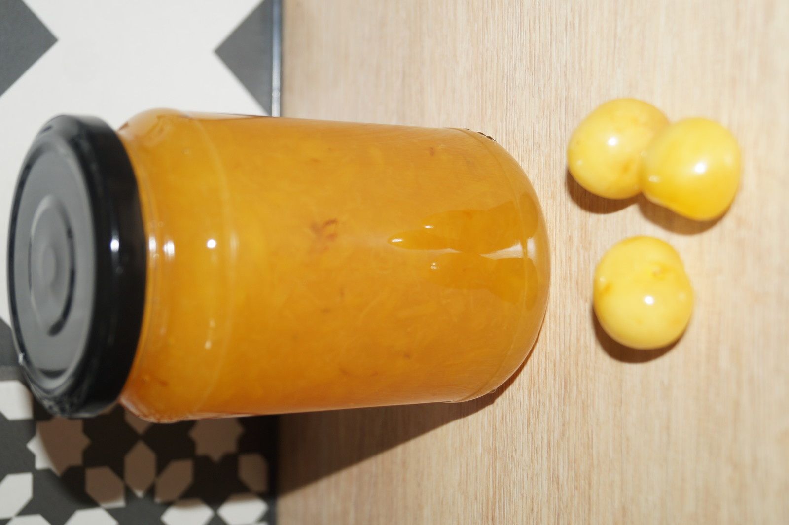 Confiture de Cerise Jaune La Cuisine de Maman Lu